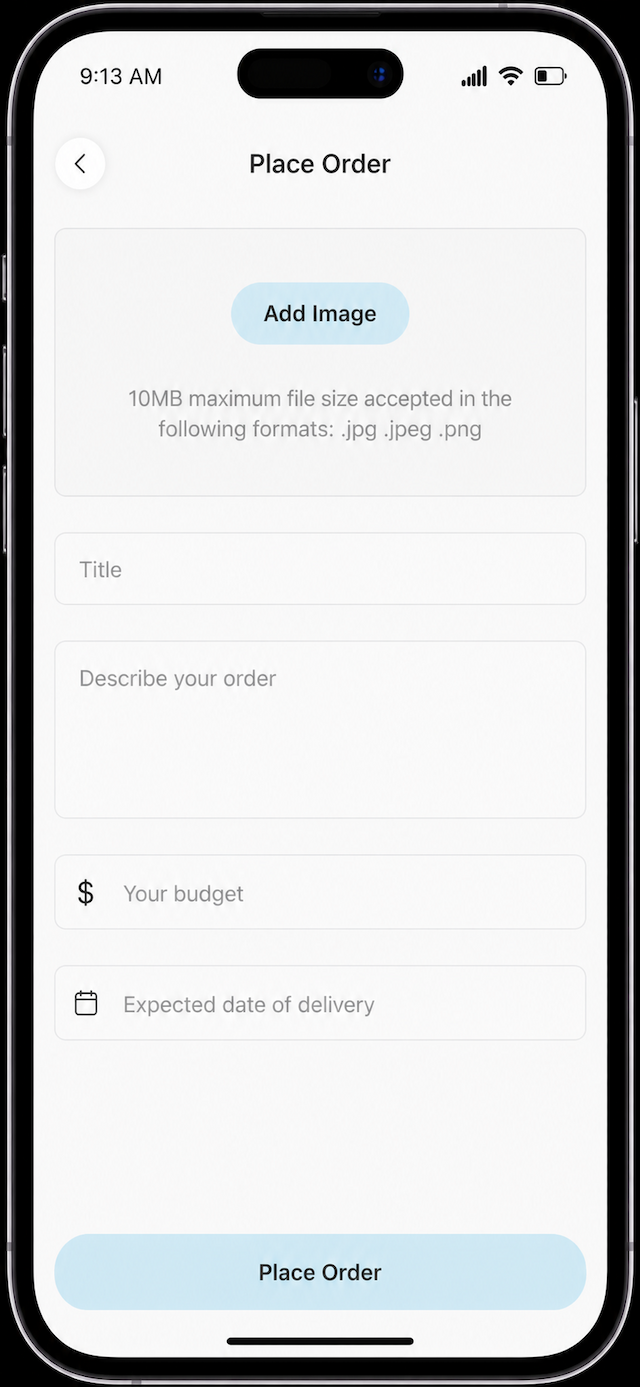 Custom Orders
